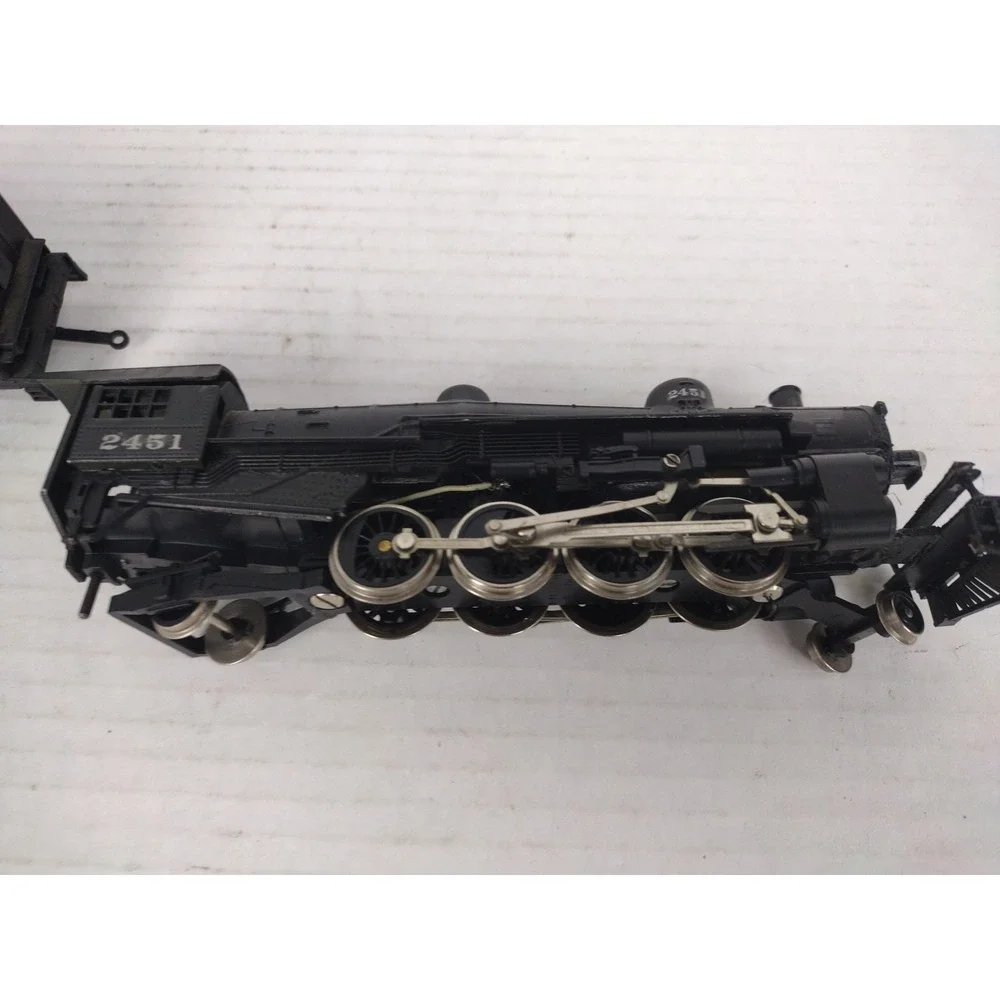 HO Scale Mehano ATSF Santa Fe? 2-8-2 Steam Locomotive #2481 Yugoslavia Made
